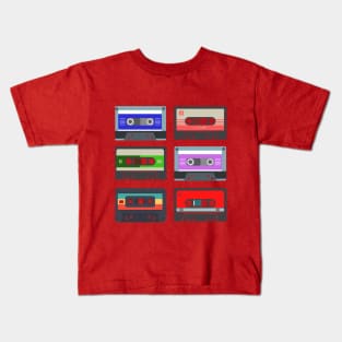 Music Classic Cassettes Kids T-Shirt